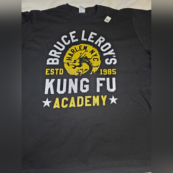 Bruce Leroy's Kung Fu Academy Harlem NYC 1985 Last Dragon Tshirt- Big & Tall 2XL - Picture 3 of 10